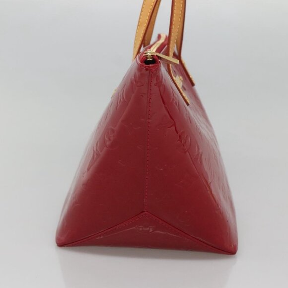 LOUIS VUITTON Monogram Vernis Bellevue PM Bag Pomme D'amour M93583 Auth 121048 - Picture 4 of 16